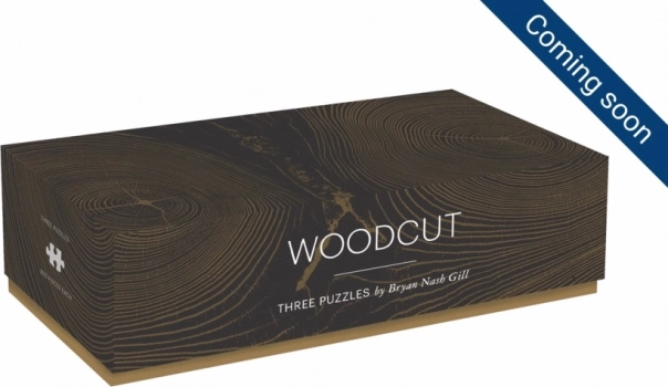 Galison Puzzle Xilografia: Tre enigmi 3x300 pezzi