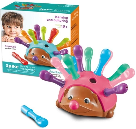 Puzzle educativo riccio 14 pezzi