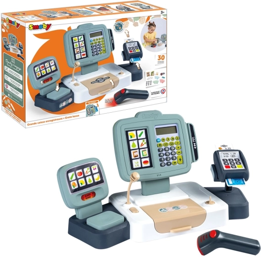 Cassa elettronica per bambini con bilancia