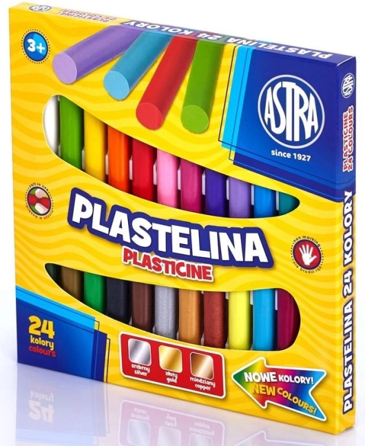 Astra plastilina 24 colori