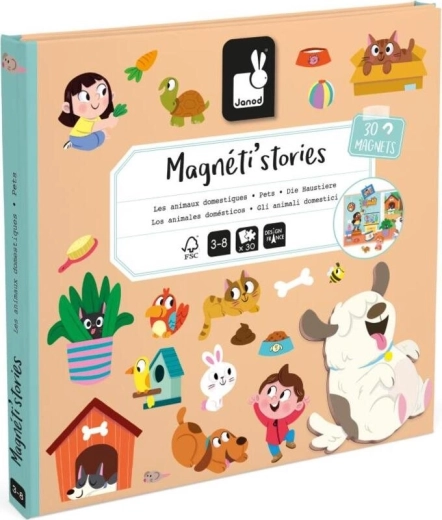 Janod libro magnetico Animali domestici
