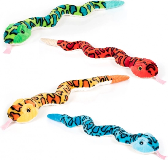 Serpente a sonagli di peluche con suono