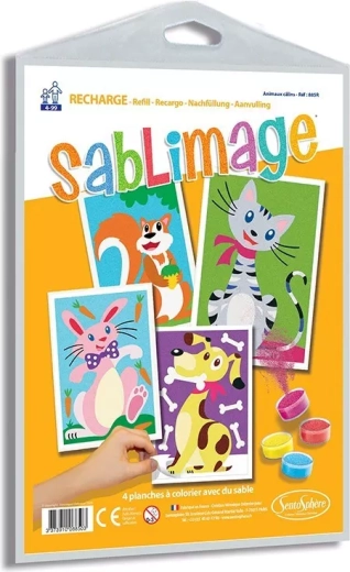 Sentosphere set di immagini Sablimage: immagini di sabbia animali