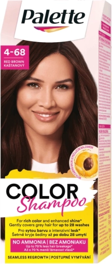 Palette Color Shampoo 4-68 castano 50 ml