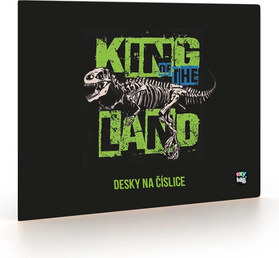 Cartelline per numeri Premium Dinosauro