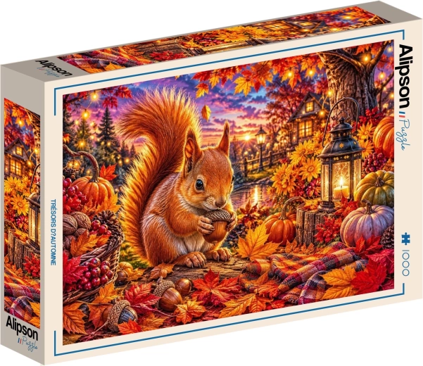 Puzzle ALIPSON Tesori d'autunno da 1000 pezzi