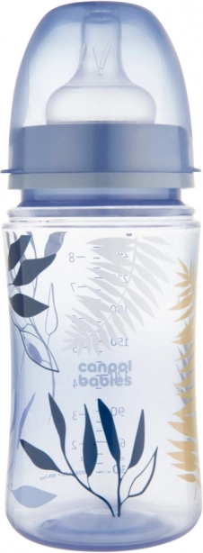 Bottiglia anticolica EasyStart Mountains 240 ml – Blu