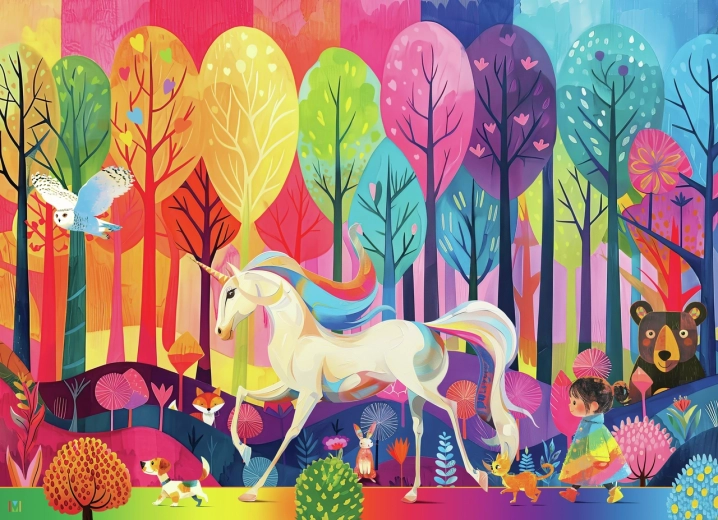 Puzzle Ravensburger Natura fantastica 60 pezzi