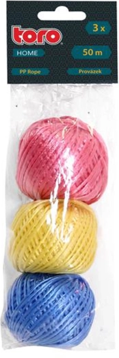 Spago per confezionamento 50 m, set da 3 pz