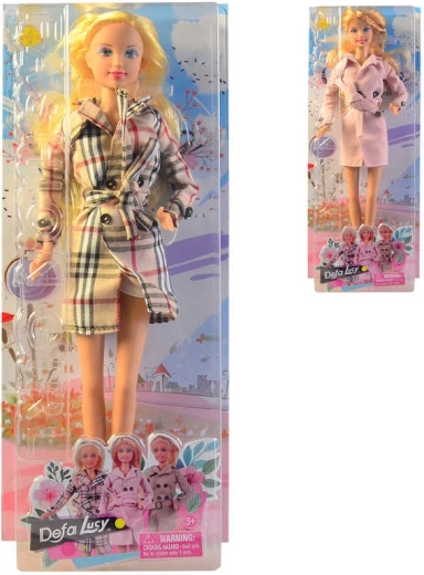 Bambola Defa Lucy con cappottino trendy 30 cm - 1 pezzo