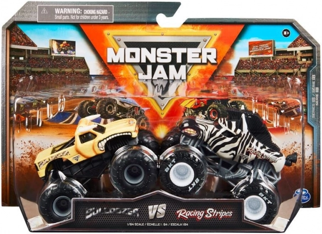 Set di 2 veicoli Monster Jam 1:64 pressofusi