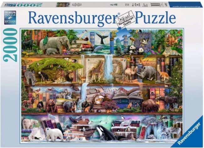 Puzzle Ravensburger Regno degli animali selvatici 2000 pezzi