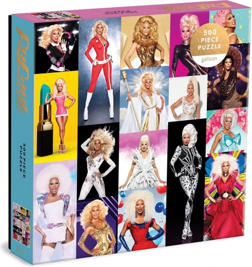 Puzzle quadrato Drag Race di RuPaul 500 pezzi