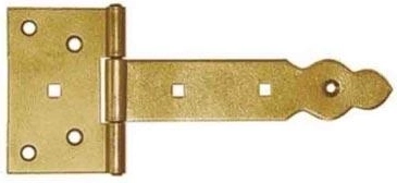 Cerniera decorativa per cancello 250 × 90 × 35 mm