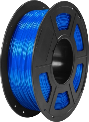 Filamento Anycubic TPU blu trasparente 1 kg