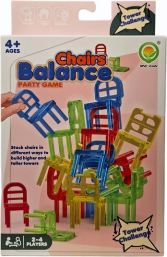Sedie in scatola – gioco di abilità - 1 pezzo