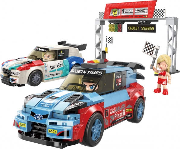 Qman MineCity Sprint ad alta velocità set di costruzioni