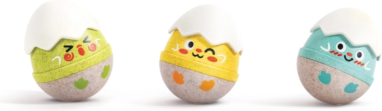Hape Happy Hatchlings set di sonagli oscillanti - 3 pezzi