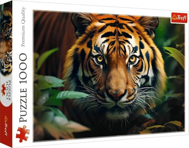 Puzzle da 1000 pezzi – tigre selvaggia