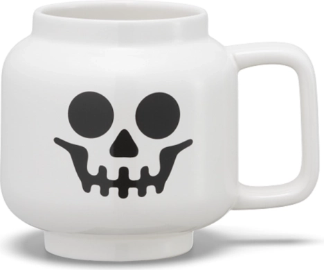 Tazza in ceramica LEGO – testa di minifigure scheletro 255 ml