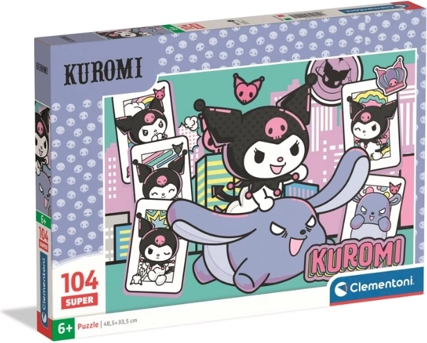 Puzzle CLE super Kuromi 104 pezzi