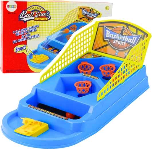 Gioco di abilità familiare mini basket con lanciapalline