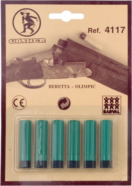 Cartucce in plastica Gonher per fucile a canna liscia (6 pz)
