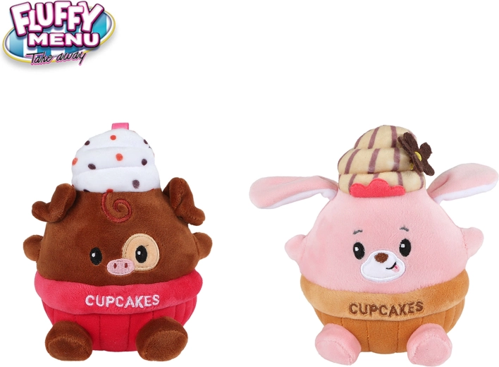Orsetto di peluche Cupcake Fluffy Menu 14 cm