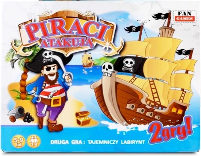 I pirati all’attacco – gioco da tavolo educativo per bambini