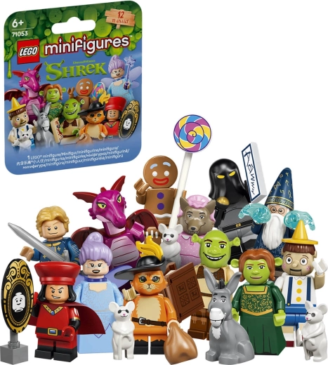 LEGO Minifigure Shrek – scatola da collezione a sorpresa - 1 pezzo