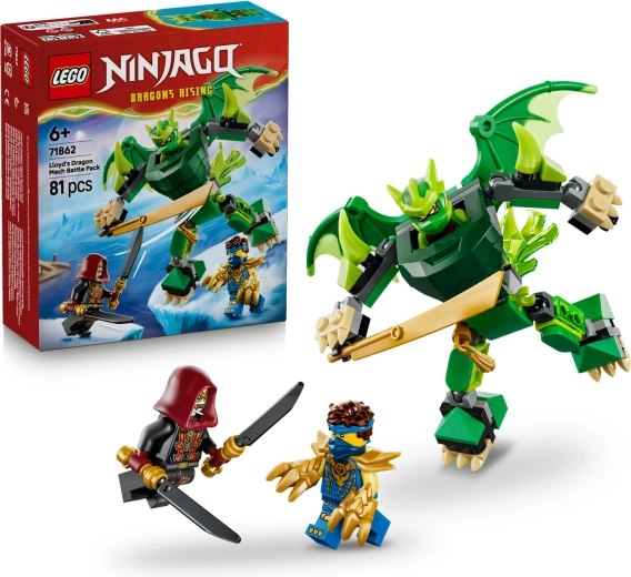 LEGO NINJAGO Mech drago di Lloyd – set da battaglia