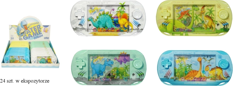 Gioco d’acqua con dinosauri