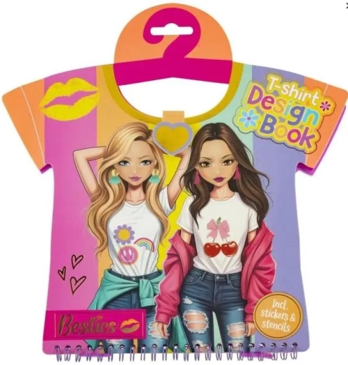 Libro creativo Besties per ideare magliette