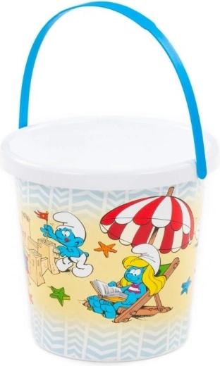 Grande secchiello per bambini con i Puffi