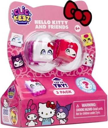 Goliath Clickeez Hello Kitty & Friends – confezione da 3 miniature