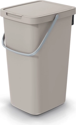 Pattumiera 25 l marrone chiaro SYSTEMA Q Collect