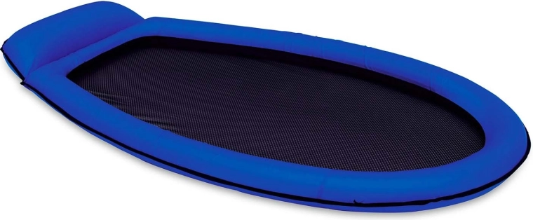 Materassino da spiaggia con fondo a rete 178 × 94 cm blu Intex