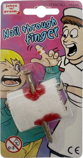 Chiodo attraverso il dito – trucco di magia per bambini