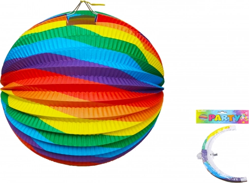 Lanterna di carta sfera 25 cm