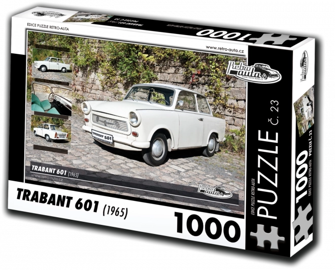 Puzzle Auto d’epoca Retro - Trabant 601 (1965) 1000 pezzi