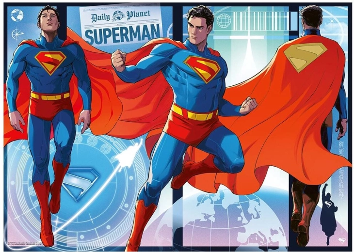 Puzzle RAVENSBURGER Superman: Last Son of Krypton 1000 pezzi