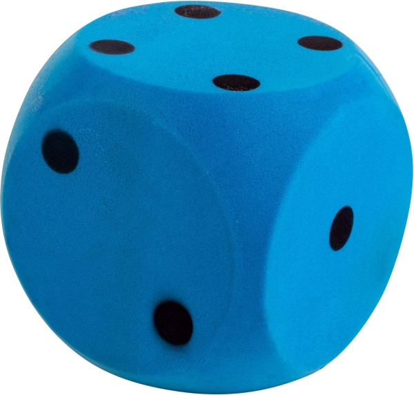 Androni morbido cubo in schiuma 10 cm – blu