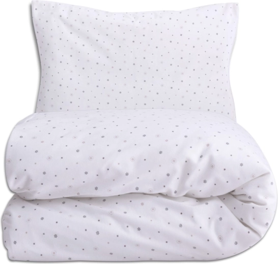 Babymatex biancheria da letto per bambini impermeabile jersey stelline 100 × 135 cm + 40 × 60 cm