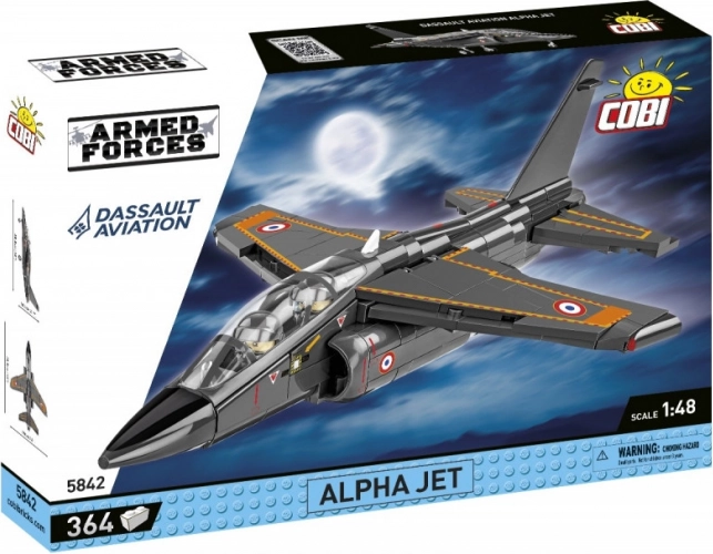 Jet Alpha delle Forze Armate - Kit di costruzione 364 pezzi