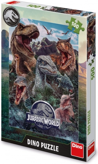 Puzzle Jurassic World 500 pezzi