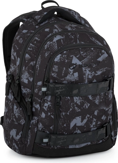 Bagmaster nomad 25 zaino per studenti nero-grigio