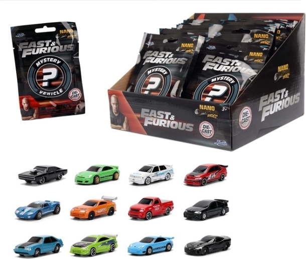 Jada Fast & Furious nano macchinina 4 cm (blind bag) - 1 pezzo