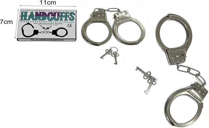 Manette metalliche per polsi