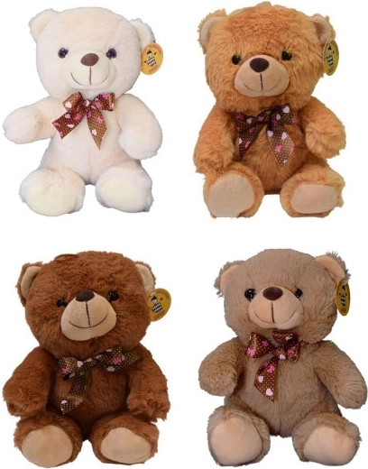 Orsetto di peluche con fiocco