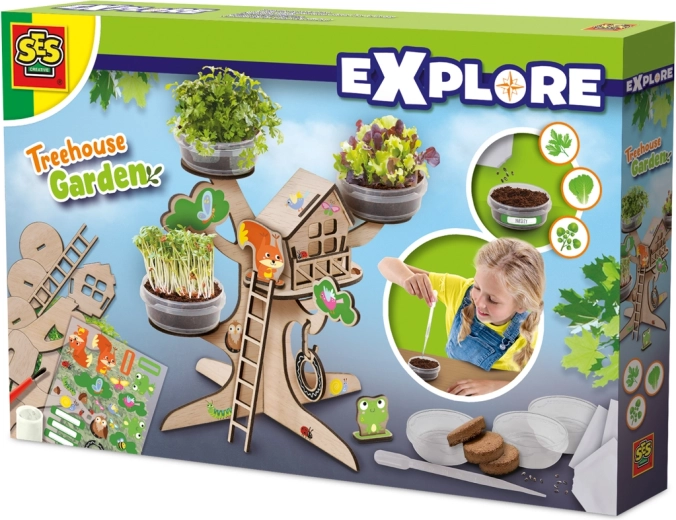 Casa sull’albero – kit per coltivare erbe aromatiche e microgreens per bambini
